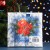 Салфетки бумажные "Art Bouquet" Новогодние шары на синем, 3 слоя,33x33, 20 листов