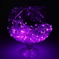 Елочная гирлянда "Игла" 10м, 100 ламп, фиолетовый