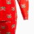 Пижама новогодняя женская KAFTAN Машинки, цвет красный, размер 52-54