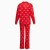Пижама новогодняя женская KAFTAN Машинки, цвет красный, размер 52-54