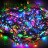Новогодняя гирлянда-LED 18м,280 разноцветных светодиодов WR 280L-RGB-BK