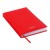 Ежедневник датированный 2024 года, А5, 176 листов, Attomex.Orion, обложка бумвинил, ляссе, блок 70 г/м2, красный