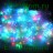 Гирлянда-занавес(2х2) 240 разноцветных светодиодов WR C3 240L4F-RGB