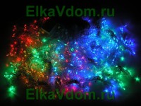 Гирлянда-занавес(3х2,5м) 520 разноцветных светодиодов