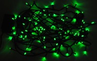 Новогодняя гирлянда-LED 7м,100 зеленых светодиодов  100L-GR