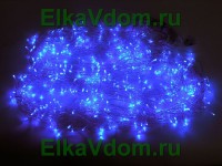 Гирлянда-занавес уличная(3х2,5) 520 синих светодиодов