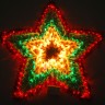 Новогоднее панно Звезда 96 микроламп LGT-S51