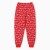 Пижама для мальчика, цвет красный, рост 116 см
