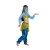 Карнавальный костюм "Алсу. Морская волна", повязка, топ с рукавами, штаны, р-р 30, рост 110-116 см