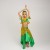 Карнавальный костюм Восточный "Азиза в юбке"зелено-желтый,блузка,юбка,косынка,повязка,р-р40,