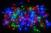 Новогодняя гирлянда-LED 13м,200 разноцветных диодов WR 200L-RGB