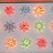 Новогодняя гирлянда Цветы 1м, 20 разноцветных микроламп LGT-F75
