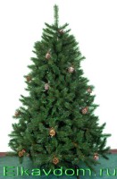 Искусственная ель Лесная красавица с шишками 1,85м Triumph Tree