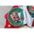 Тортовница стеклянная с лопаткой Доляна «Счастливый Санта», d=30 см
