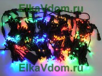 Гирлянда-занавес уличная(4,0х3,0),840 разноцветных светодиодов WR C3 420L-RGB-BK/2