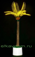 Световое дерево Пальма желтая PAL1-Y