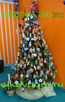 Наряженная елка New Christmas