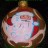 новогодний  шар "Дед Мороз"(8,5см) КУ-85-44 - 7602040_4.jpg