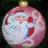 новогодний  шар "Дед Мороз"(8,5см) КУ-85-44 - 7602040_5.jpg