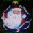 новогодний  шар "Дед Мороз"(8,5см) КУ-85-44 - 7602040_3.jpg