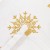 Скатерть новогодняя Этель «Золотые снежинки» 149х180см, 100%хл, 190г/м2