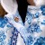 Карнавальный костюм"Народные гуляния Гжель"накидка,кокошник,юбка,р-р52-58