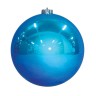 Шар новогодний (20см) синий Н60130