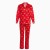 Пижама новогодняя женская KAFTAN Машинки, цвет красный, размер 48-50