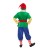 Карнавальный костюм «Гном зелёный», колпак, жакет, бриджи, борода, пояс, р. 28, рост 98-104 см