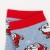 Носки женские «Дед Мороз», цвет светло-голубой, размер 23-25
