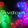 Электрогирлянда «Кристаллы хамелеон» 40 мульти диодов 3,5м. LXD-05-RGB