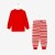 Пижама для девочки, цвет красный/котик рост 116 см