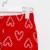 Пижама новогодняя женская (футболка и брюки) KAFTAN "Love", цвет белый/красный, размер 44-46