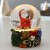 Сувенир свет полистоун водяной шар "Дед Мороз с мешком на плече" 7х8х9 см