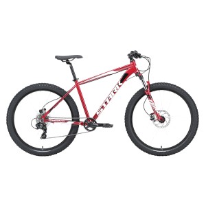 Велосипед Stark'23 Hunter 27.2+ HD красно-коричневый/никель 16&quot;