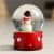 Сувенир полистоун водяной шар "Снеговик с подарками" 4,5х4,5х6,5 см