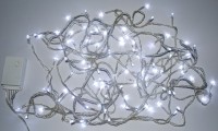 Новогодняя гирлянда-LED 7м,100 белых светодиодов AGT-LED061