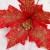Декор "Блеск" резной цветок,19х15 см, красный