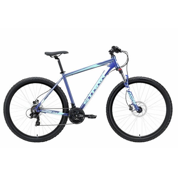 Велосипед Stark'23 Hunter 29.2 D синий/черный/серебристый 20"