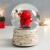 Сувенир полистоун водяной шар музыка "Дед Мороз - дэб " 11,5х11,5х14 см