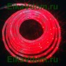 Дюралайт круглый 8м, 360 красных микроламп AGT-R10-R
