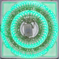 Новогодняя гирлянда-LED 7м,100 зеленых светодиодов LGT-R111LED