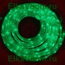 Дюралайт круглый 2м, 80 зелёных диодов AGT-LED723