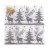 Салфетки бумажные «Зимний лес», 33х33 см, набор 20 шт.