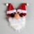 Карнавальные очки «Дед Мороз», в колпачке