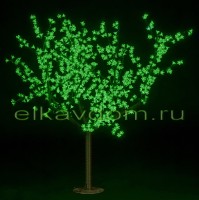 Сакура светодиодная зеленая SAK-A4BG
