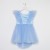Платье нарядное детское KAFTAN, р. 30 (98-104 см), голубой