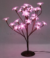 Цветок Плюмерии 45см розовый