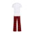 Пижама новогодняя женская KAFTAN "Family", цвет белый/красный, размер 40-42