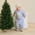 Комплект: джемпер и брюки Крошка Я "Merry Xmas", рост 74-80 см, цвет серый